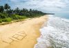 Signs on a deserted island